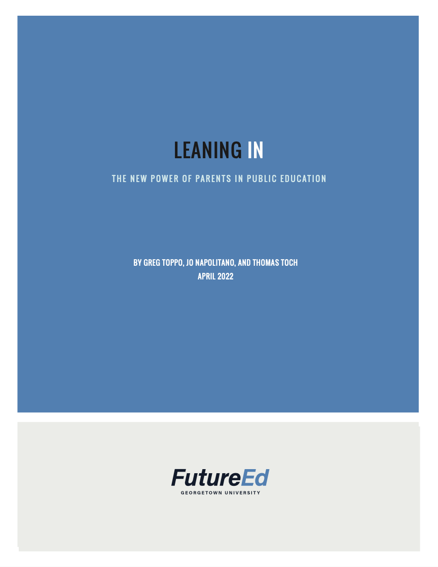 Thumbnail of cover for Leaning In report.